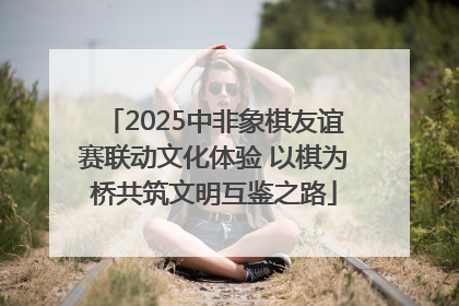 2025中非象棋友谊赛联动文化体验 以棋为桥共筑文明互鉴之路